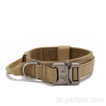 Hundehalsband Military Nylon Heavy Duty Metallschnalle